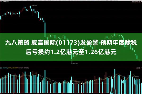 九八策略 威高国际(01173)发盈警 预期年度除税后亏损约1.2亿港元至1.26亿港元