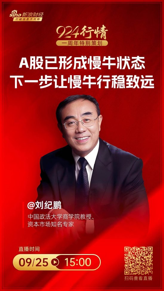 股天下 视频|刘纪鹏：A股仍处价值洼地，A股整体市盈率40倍甚至更高都是合理的，90后00后在注意风险的基础上可入市